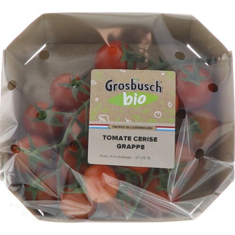 BIO TOMATE CERISE GRAPPE GROSBUSCH PREPACK 10X250G